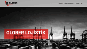 What Globerlojistik.com website looked like in 2020 (4 years ago)