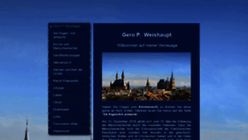 What Geroweishaupt.com website looked like in 2020 (4 years ago)