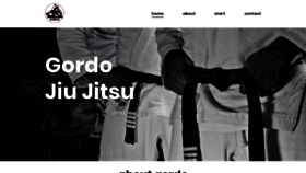 What Gordobjj.com.br website looked like in 2020 (4 years ago)