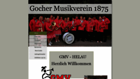 What Gochermusikverein.de website looked like in 2020 (4 years ago)