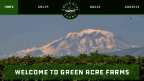 What Greenacrefarms.com website looked like in 2020 (4 years ago)