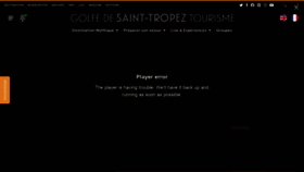 What Golfe-saint-tropez-information.com website looked like in 2020 (4 years ago)