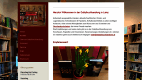 What Graetzlbuchhandlung-lainz.at website looked like in 2020 (4 years ago)
