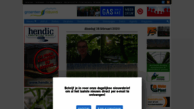 What Groentennieuws.nl website looked like in 2020 (6 years ago)