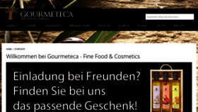 What Gourmeteca.ch website looked like in 2020 (4 years ago)