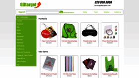 What Giftargetinc.com website looked like in 2020 (4 years ago)