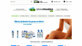 What Granpharma.com website looked like in 2020 (4 years ago)