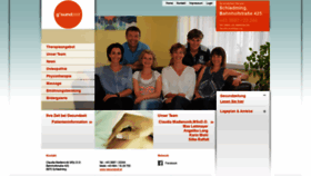 What Gesundzeit.at website looked like in 2020 (4 years ago)