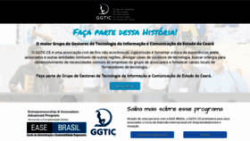 What Ggtic-ce.org.br website looked like in 2020 (4 years ago)