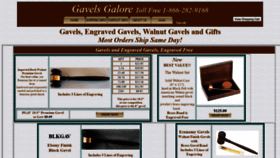 What Gavelsgalore.com website looked like in 2020 (4 years ago)