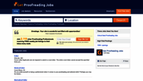 What Getproofreadingjobs.com website looked like in 2020 (4 years ago)