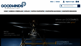 What Goodwinds.com website looked like in 2020 (4 years ago)