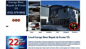 What Garagedoorrepair-fresno.com website looked like in 2020 (4 years ago)