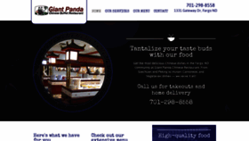 What Giantpandafargo.com website looked like in 2020 (4 years ago)