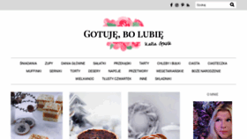 What Gotujebolubie.pl website looked like in 2020 (4 years ago)