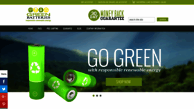 What Greenbatteries.com website looked like in 2020 (4 years ago)