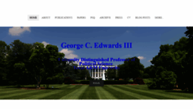 What Georgecedwardsiii.com website looked like in 2020 (4 years ago)