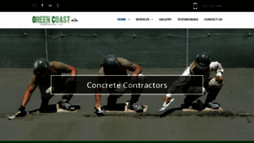 What Greencoastconstruction.net website looked like in 2020 (4 years ago)