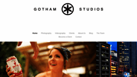 What Gotham-studios.com website looked like in 2020 (4 years ago)