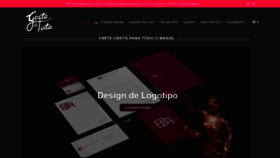 What Gostodetinta.com.br website looked like in 2020 (4 years ago)