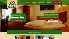 What Gartenhotel-bonn.de website looked like in 2020 (4 years ago)
