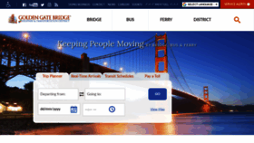 What Goldengatetransit.org website looked like in 2020 (4 years ago)