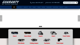 What Guaranty.com website looked like in 2020 (5 years ago)