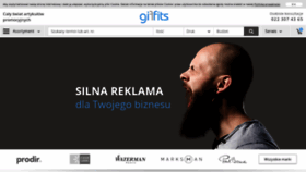 What Giffits.pl website looked like in 2020 (4 years ago)