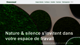 What Greenmood.fr website looked like in 2020 (5 years ago)