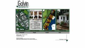 What Galvinarchitects.com website looked like in 2020 (4 years ago)