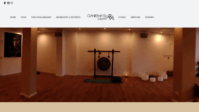 What Ganeshas-room.de website looked like in 2020 (4 years ago)