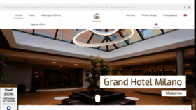 What Grand-hotelmilanomalpensa.com website looked like in 2020 (4 years ago)