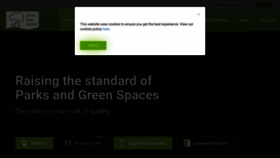 What Greenflagaward.org website looked like in 2020 (4 years ago)
