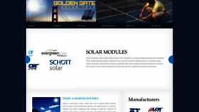 What Goldengatesolartech.com website looked like in 2020 (4 years ago)