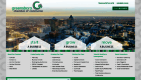 What Greensboro.org website looked like in 2020 (4 years ago)