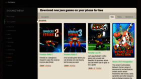 What Gogamz.com website looked like in 2020 (4 years ago)
