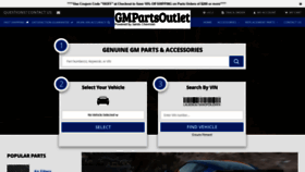 What Gmpartsoutlet.net website looked like in 2020 (4 years ago)