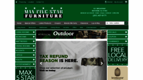 What Gomaxfurniture.com website looked like in 2020 (4 years ago)