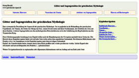 What Griechische-sagen.de website looked like in 2020 (4 years ago)