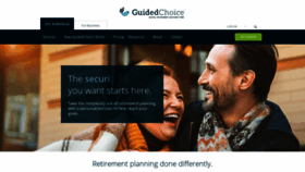 What Guidedchoice.com website looked like in 2020 (4 years ago)