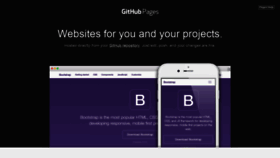 What Github.io website looked like in 2020 (4 years ago)