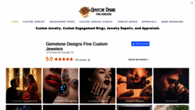 What Gemstone-designs.com website looked like in 2020 (4 years ago)