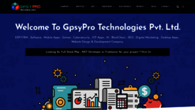 What Gpsypro.com website looked like in 2020 (4 years ago)