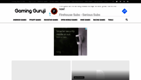 What Gamingguruji.net website looked like in 2020 (4 years ago)