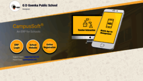 What Gdgoenka.campussoft.in website looked like in 2020 (4 years ago)