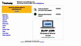 What Gratefulvape.com website looked like in 2020 (4 years ago)