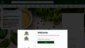 What Gourmetglattonline.com website looked like in 2020 (4 years ago)