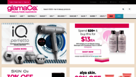 What Glamaco.com.au website looked like in 2020 (4 years ago)