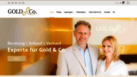 What Goldundco.at website looked like in 2020 (4 years ago)