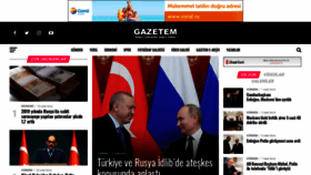 What Gazetem.ru website looked like in 2020 (4 years ago)